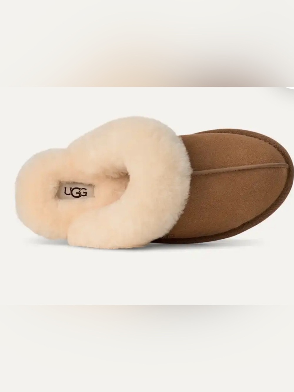 UGG Women's Scuffette II Slipper in Chestnut- Size 10 NEW IN BOX - Picture 3 of 6